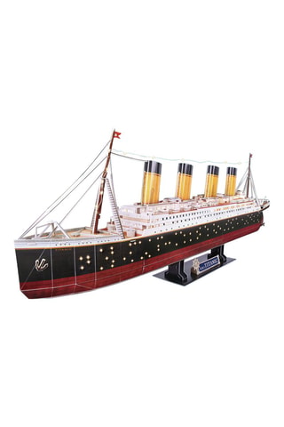 Maquette 3D Titanic lumineux - 266 pièces - Dès 8 ans