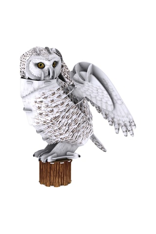 Maquette 3D National Geographic Chouette des neiges - 62 pièces - Dès 8 ans