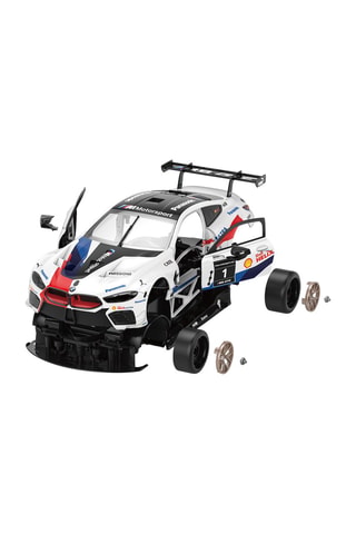 Maquette voiture radiocommandée BMW M8 GTE - 74 pièces - Dès 8 ans - 8 km/h