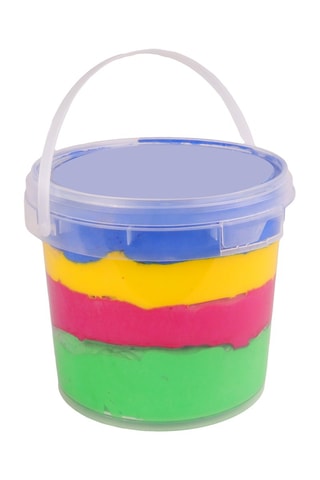 Pot de pâte rebondissante - 4 couleurs - Dès 3 ans