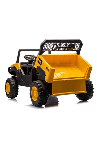 Voiture porteur Caterpillar UTV 2 places - Dès 3 ans - Jusqu'à 30 kg
