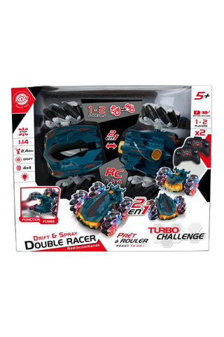 Voiture télécommandée Double Racer - Dès 5 ans - 8 km/h