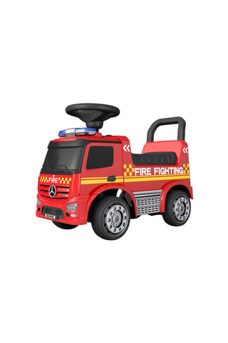 Trotteur camion de pompier Rouge - Dès 24 mois