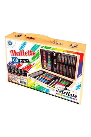 Mallette en bois 68 pièces Dès 5 ans