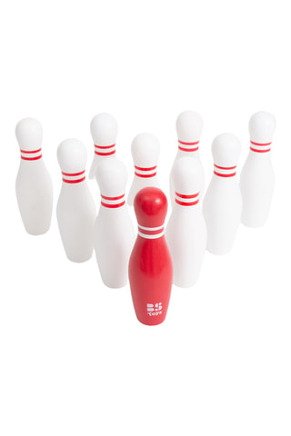 Ensemble de bowling en bois - 13 pièces - Dès 4 ans