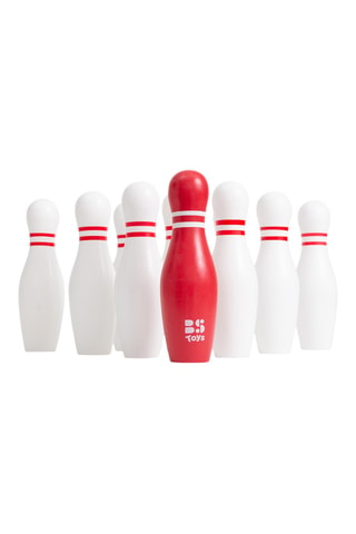 Ensemble de bowling en bois - 13 pièces - Dès 4 ans