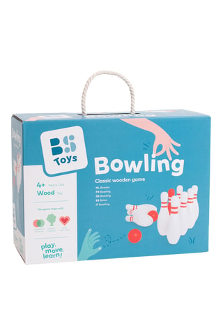 Ensemble de bowling en bois - 13 pièces - Dès 4 ans