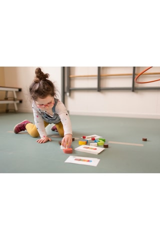 Jeu de société Ice Dream Stacker en bois - 54 pièces - Dès 4 ans