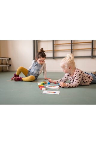 Jeu de société Ice Dream Stacker en bois - 54 pièces - Dès 4 ans