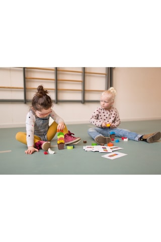Jeu de société Ice Dream Stacker en bois - 54 pièces - Dès 4 ans