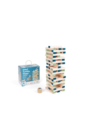 Giant Tumble Tower en bois - 61 pièces - Dès 4 ans
