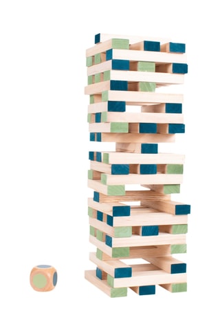 Giant Tumble Tower en bois - 61 pièces - Dès 4 ans