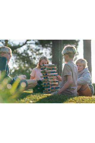 Giant Tumble Tower en bois - 61 pièces - Dès 4 ans