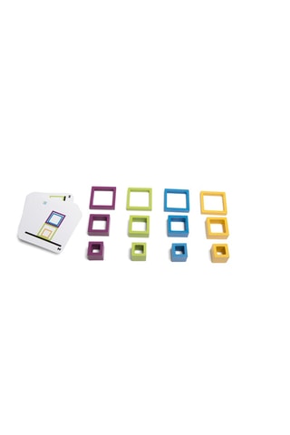 Jeu de société Frames en bois - 98 pièces - Dès 8 ans