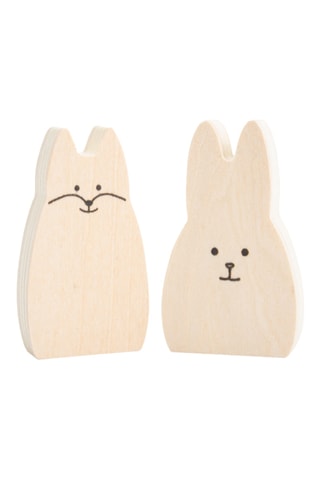 Balance Bunnies en pin - 15 pièces - Dès 4 ans