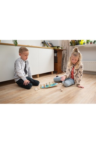 Balance Bunnies en pin - 15 pièces - Dès 4 ans