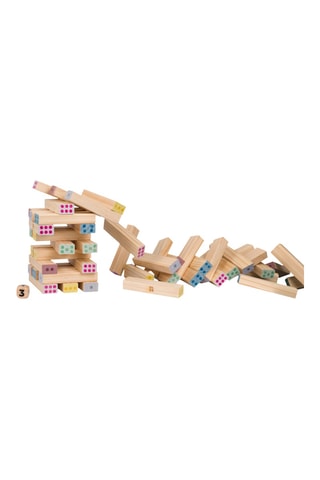 Tour géante numérotée en bois - 48 pièces - Dès 5 ans