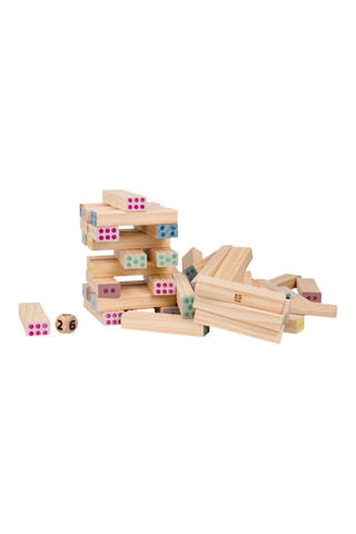 Tour géante numérotée en bois - 48 pièces - Dès 5 ans