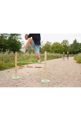 Course de haies en bois - 4 pièces - Dès 6 ans