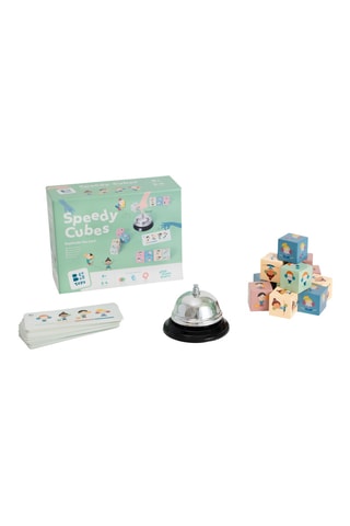 Jeu de rapidité Speedy Cubes en bois - 73 pièces - Dès 5 ans
