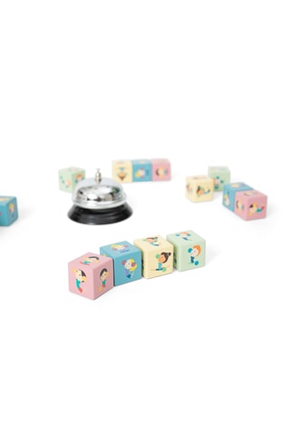 Jeu de rapidité Speedy Cubes en bois - 73 pièces - Dès 5 ans