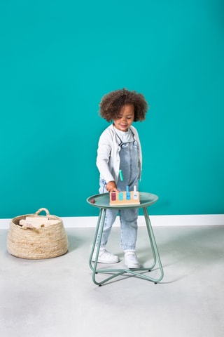 Jouet à ressort pop-up en bois - 5 pièces - Dès 2 ans