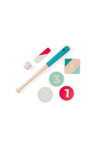Ensemble de baseball en bois - 7 pièces - Dès 8 ans