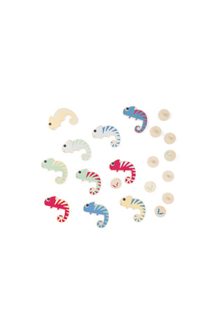 Chasse aux couleurs du Caméléon - 25 pièces - Dès 4 ans