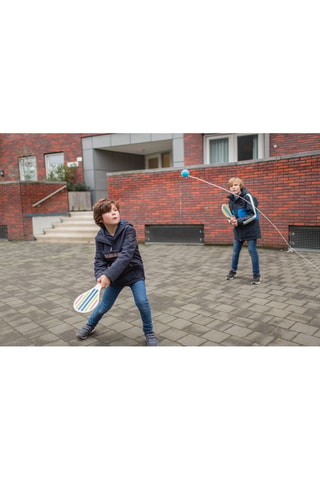 Jeu de tennis élastique en bois - 4 pièces - Dès 8 ans