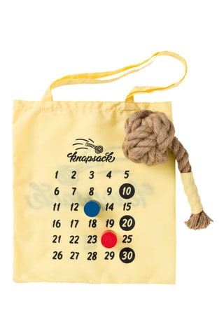 Jeu de lancer stratégique d'extérieur Knapsack en pin - 13 pièces - Dès 8 ans