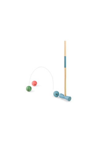 Set de croquet en bois - 20 pièces - Dès 3 ans