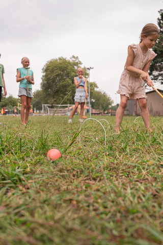 Set de croquet en bois - 20 pièces - Dès 3 ans