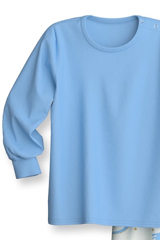 Pyjama Kleinkinder - Lichtblauw en Wit