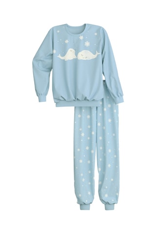 Pyjama Mädchen - Lichtblauw