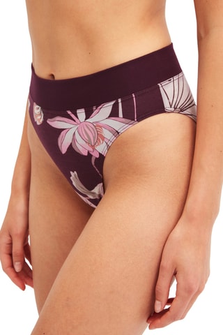 Slip Hoge Taille - Paars