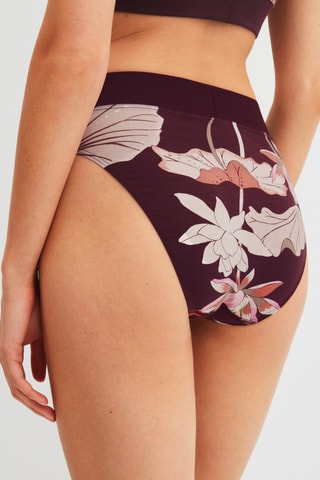 Slip Hoge Taille - Paars
