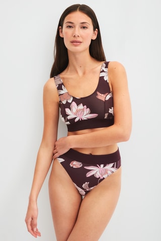 Slip Hoge Taille - Paars