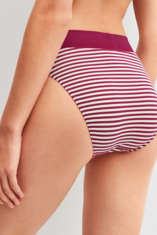 Slip Hoge Taille - Fuchsia