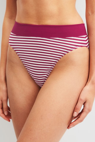 Slip Hoge Taille - Fuchsia