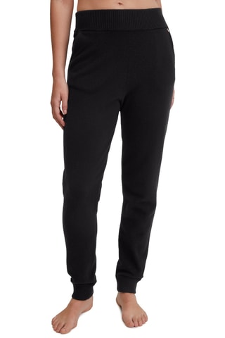 Wollen Pyjamajoggingbroek - Zwart