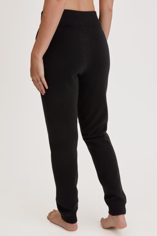 Wollen Pyjamajoggingbroek - Zwart