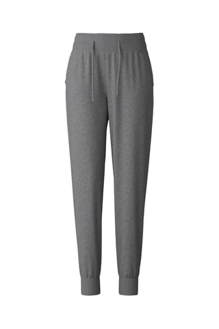 Wollen Pyjamajoggingbroek Hoge Taille - Grijs