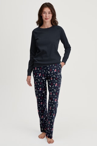Pyjamasweater - Marineblauw