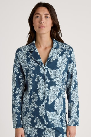 Pyjamablouse - Blauw