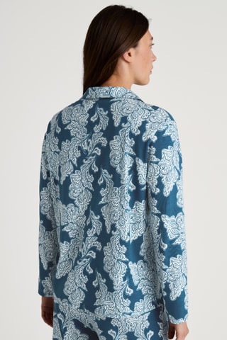 Pyjamablouse - Blauw