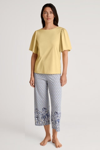 Pyjamashirt - Geel