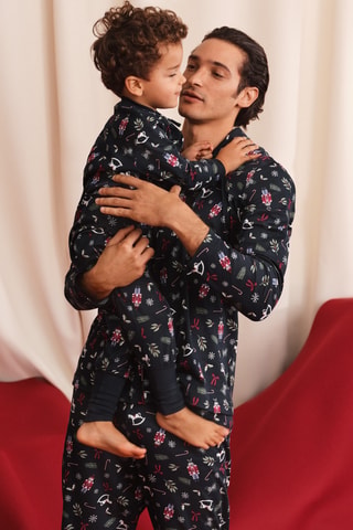 Pyjama - Marineblauw