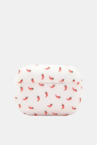 Etui pour écouteurs sans fils AirPods - Rouge et blanc