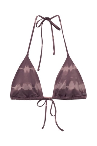 Haut de maillot tie and dye - Rose
