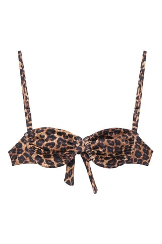 Haut de maillot - Marron et noir